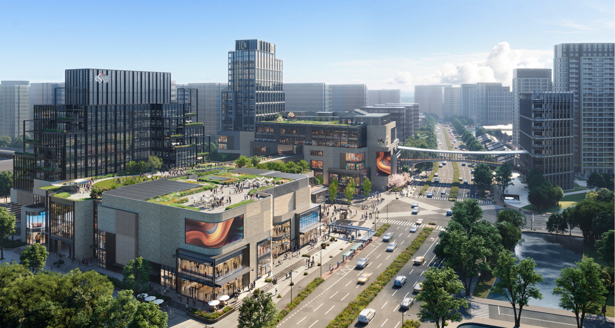 杭州嘉里城 地铁无缝链接 配图5