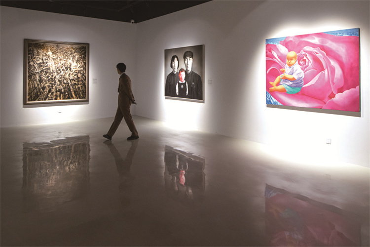 杭州中心三楼开出一家美术馆 开幕大展“启·杭”下周对公众开放